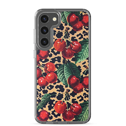 Wild Cherry Clear Case for Samsung®