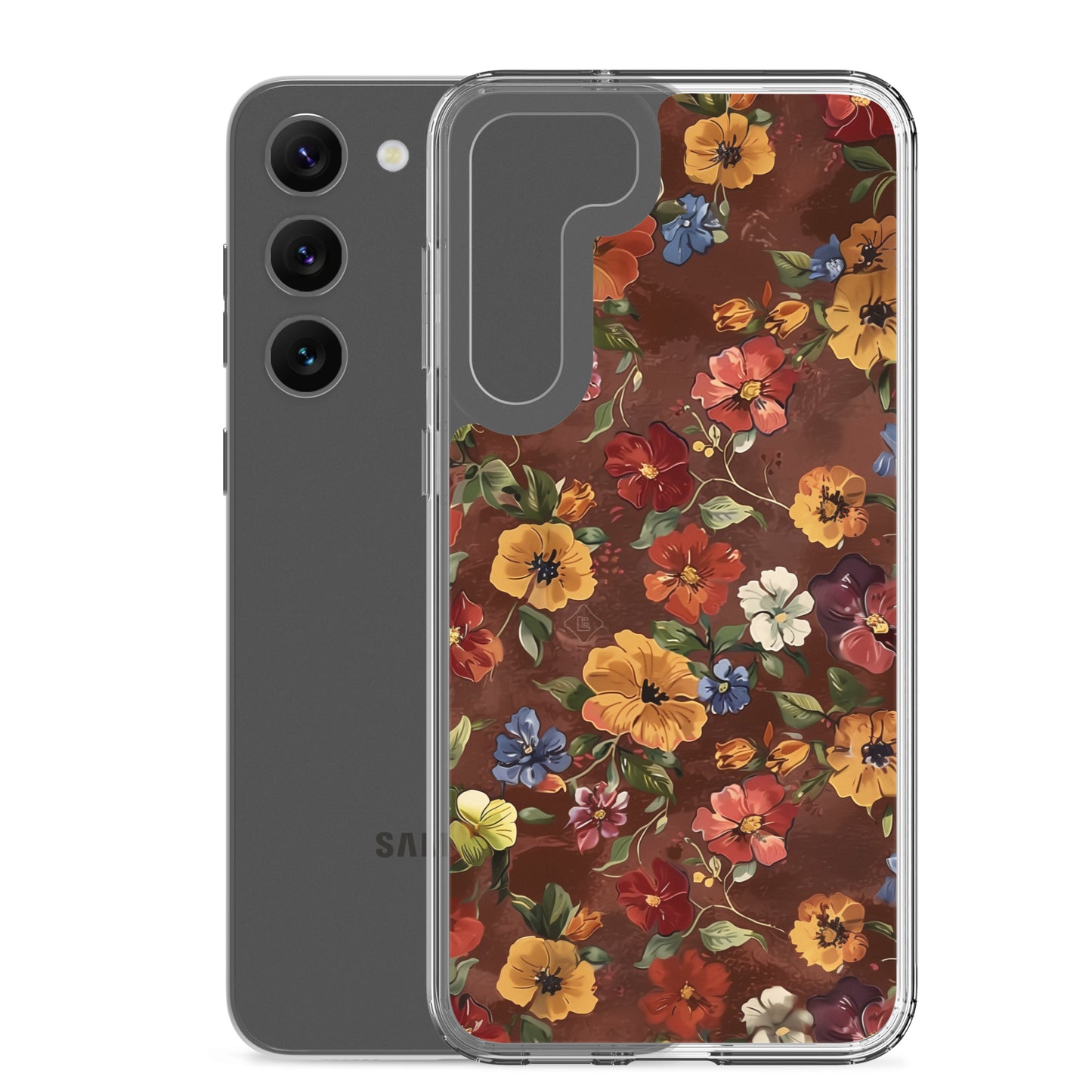 Piano Floral Clear Case for Samsung®