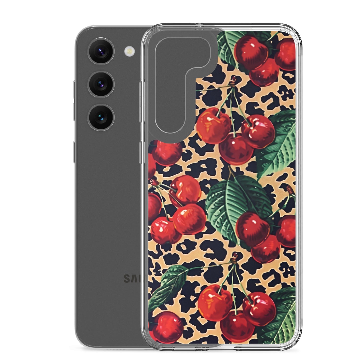 Wild Cherry Clear Case for Samsung®