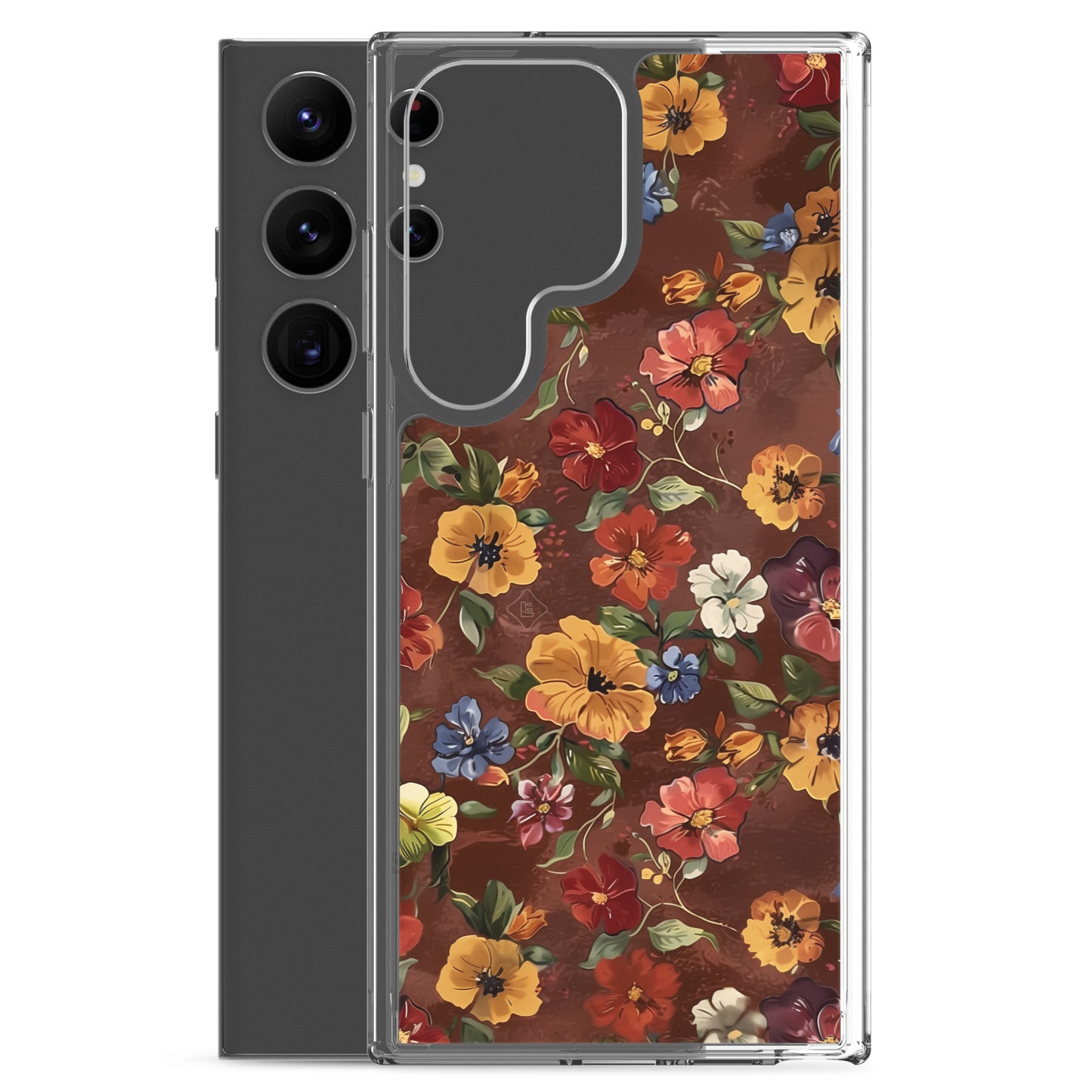 Piano Floral Clear Case for Samsung®