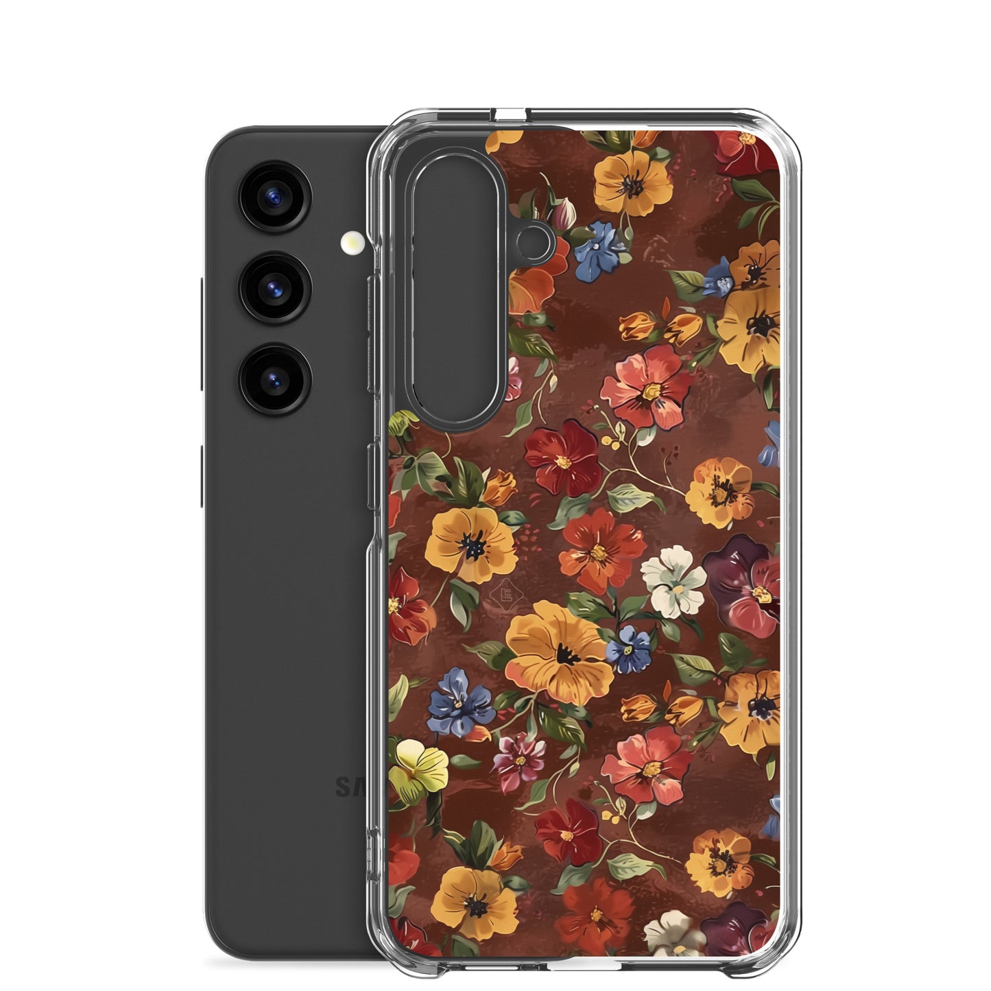 Piano Floral Clear Case for Samsung®