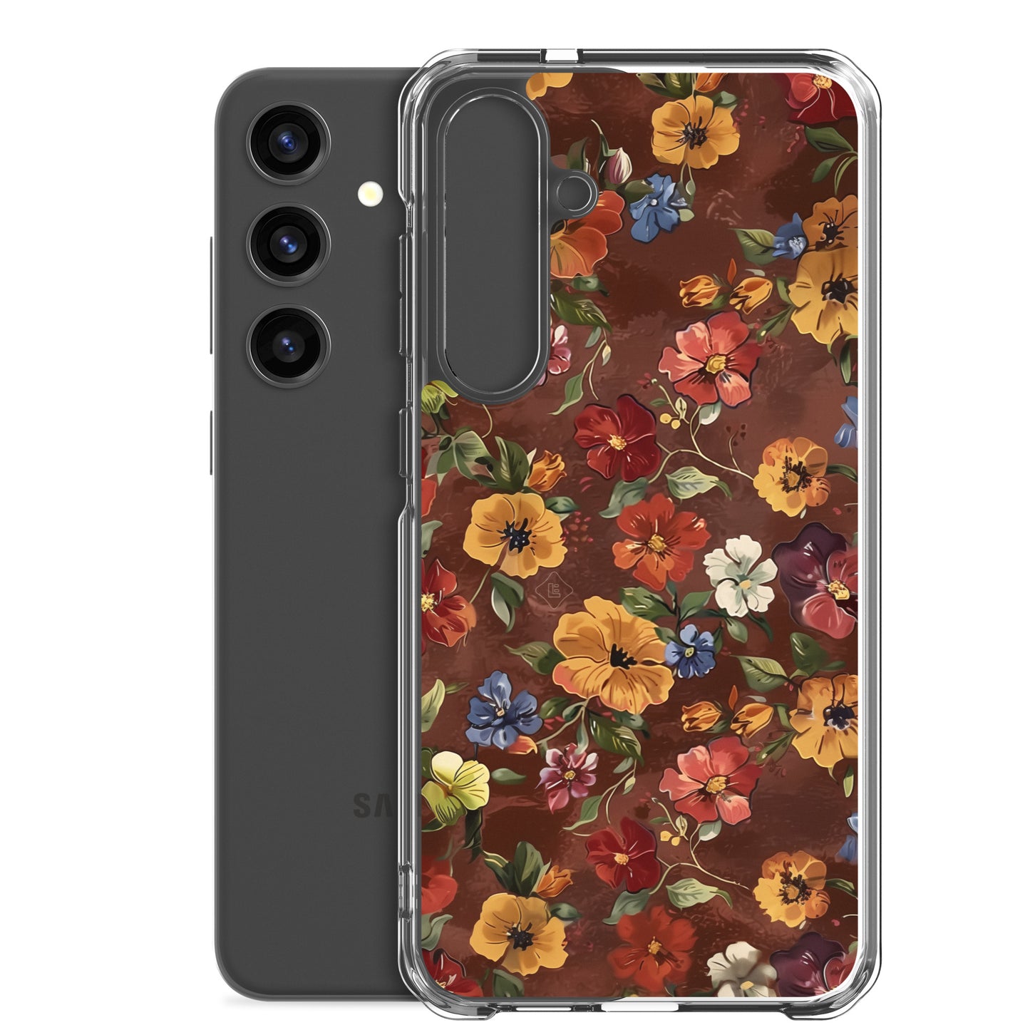 Piano Floral Clear Case for Samsung®