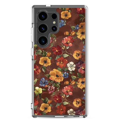 Piano Floral Clear Case for Samsung®