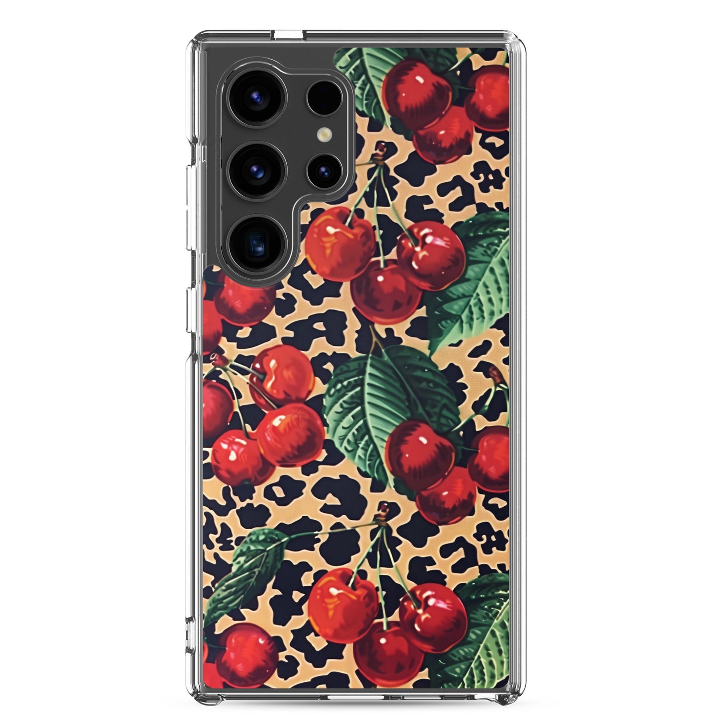 Wild Cherry Clear Case for Samsung®