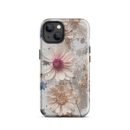 Pressed Floral Tough Case for iPhone®