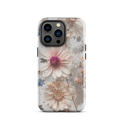 Pressed Floral Tough Case for iPhone®