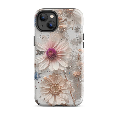 Pressed Floral Tough Case for iPhone®