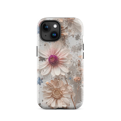 Pressed Floral Tough Case for iPhone®