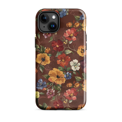 Piano Floral Tough Case for iPhone®