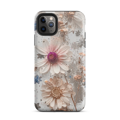 Pressed Floral Tough Case for iPhone®