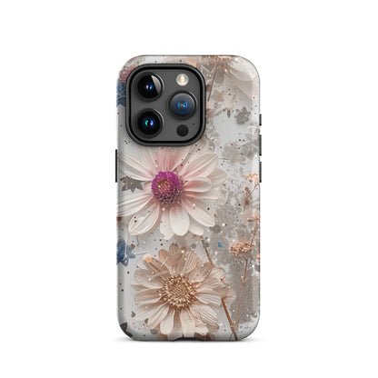 Pressed Floral Tough Case for iPhone®