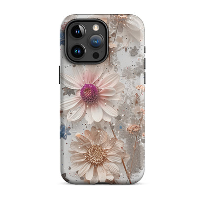 Pressed Floral Tough Case for iPhone®