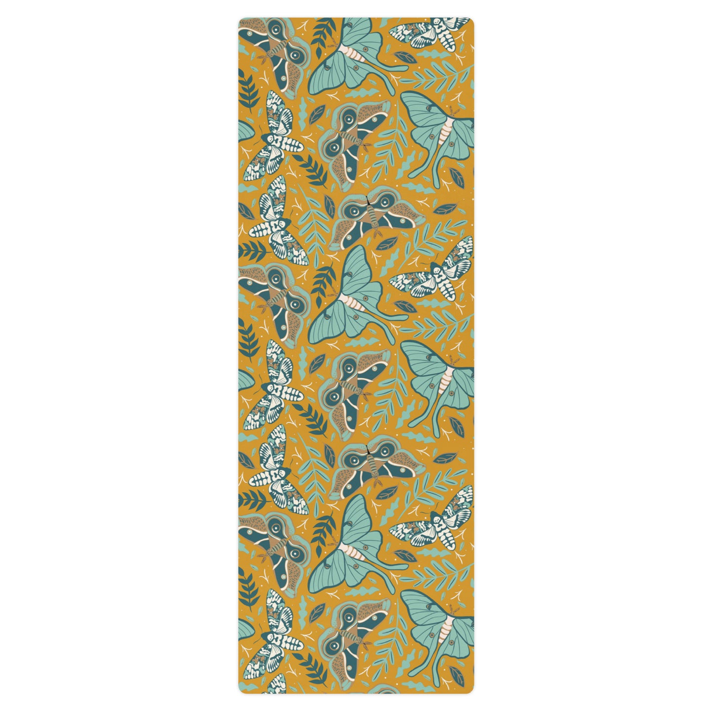 Garden Moth Yoga mat